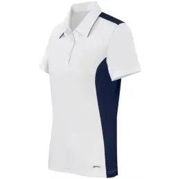 Ladies Glendower Golf Shirt White Side